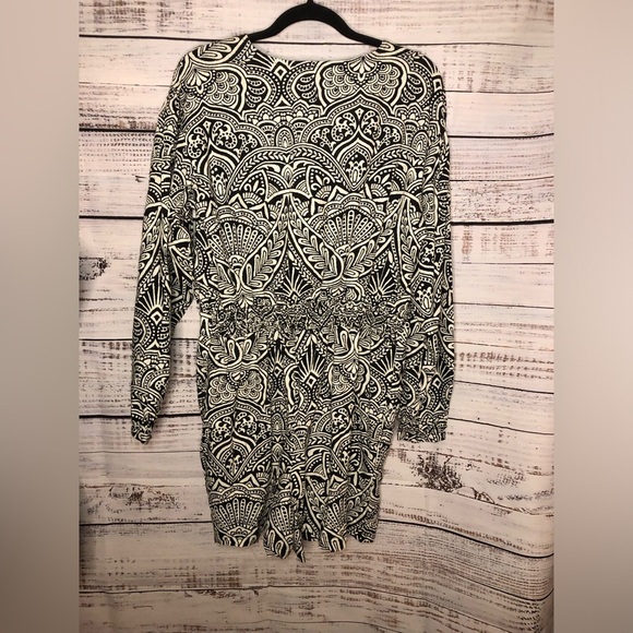 Cotton linen printed romper - Picture 10 of 13